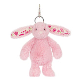 Blushkin Blossom Bunny Bag Charm