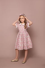 Pink Ditsy Dress