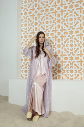 Rose- lilac caftan