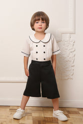 Black Shorts Set