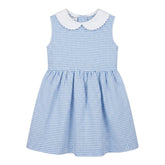 Blue Checkered Dress