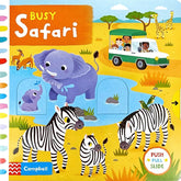 Busy Safari - A Push, Pull, Slide Book