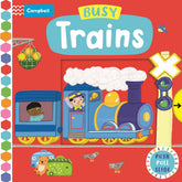 Busy Trains - A Push, Pull, Slide Book