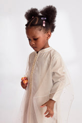 Caftan Tulle Beige