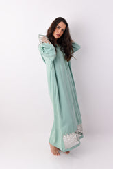 Mosaic Design Kaftan - Green