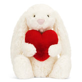 Bashful Red Love Heart Bunny