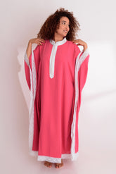 Gandoura Dentelle - Rose
