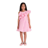 Pink Ruffled Dress