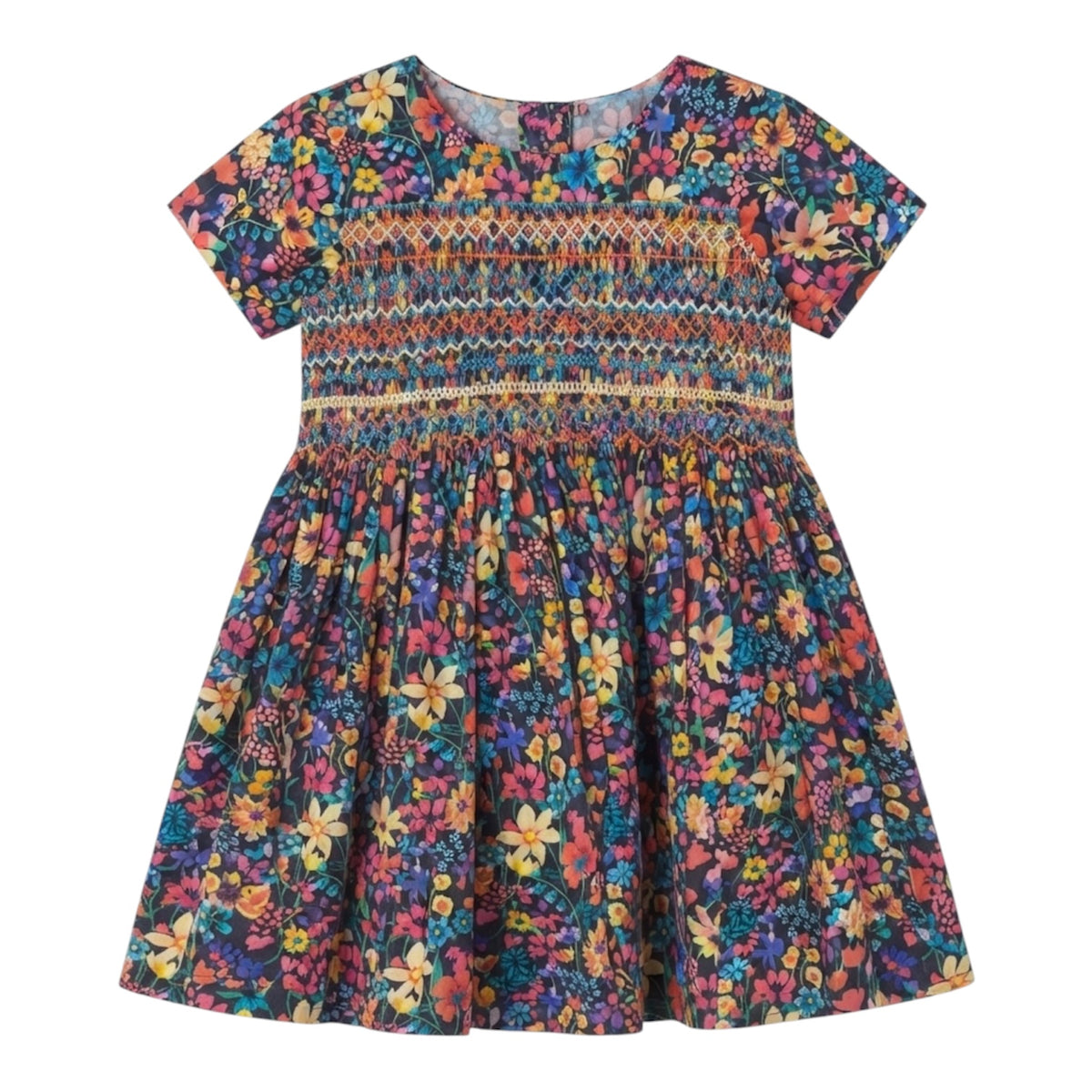 Pink Wild Flower Liberty Dress