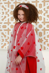 Daily Collection | Red Hearts Jalabiya