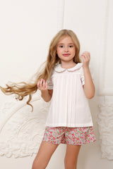 Pink Shorts Set