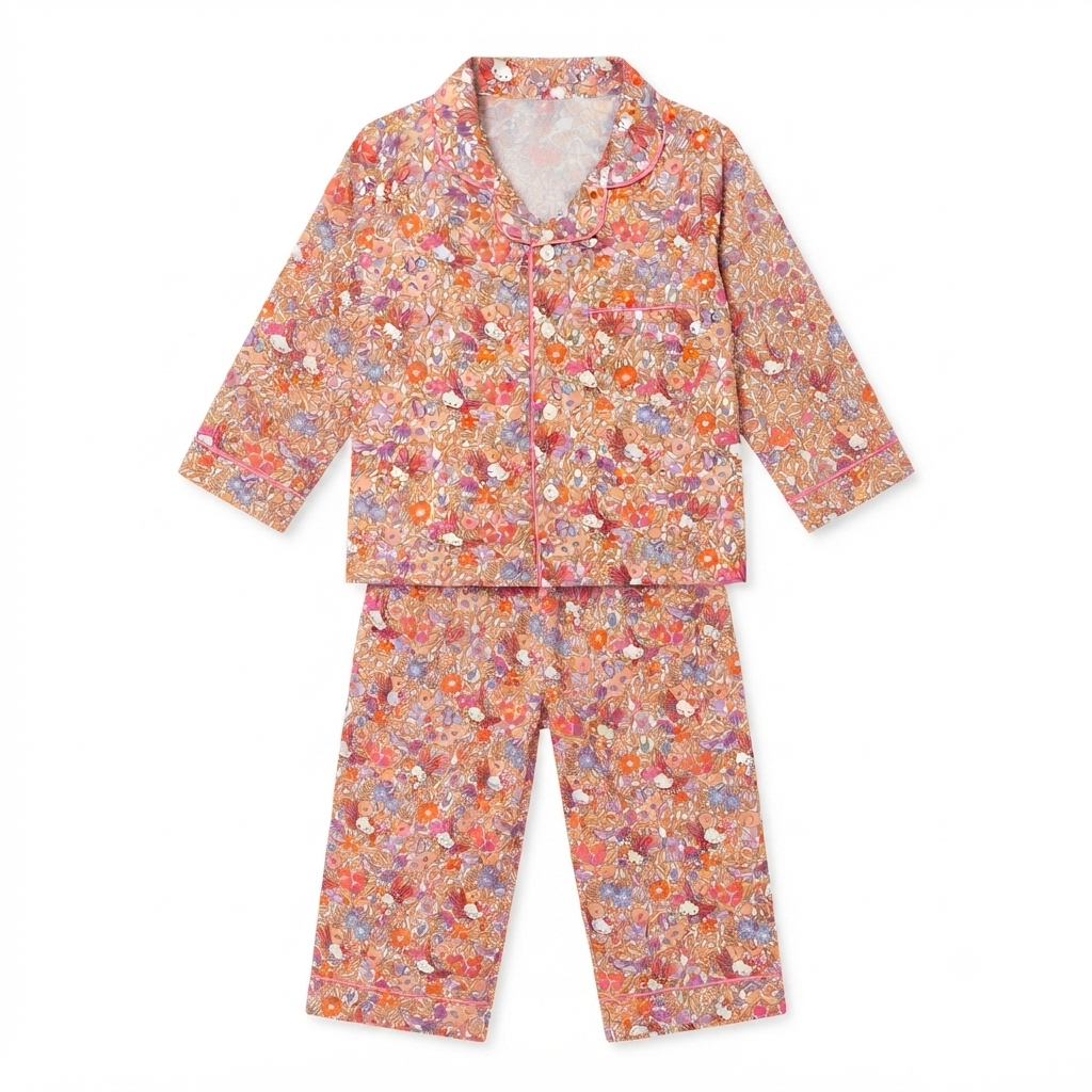 Hello Kitty Coral Pajama