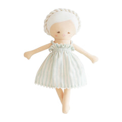Baby Daisy Doll Sage Stripe