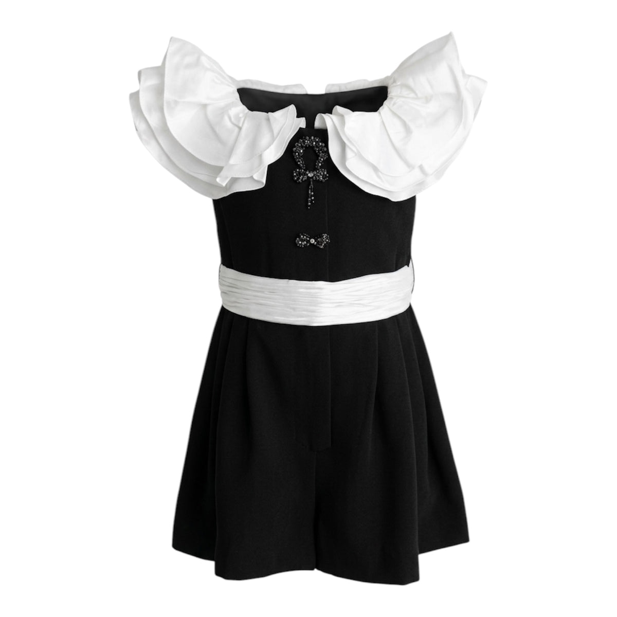 Black Couture Romper