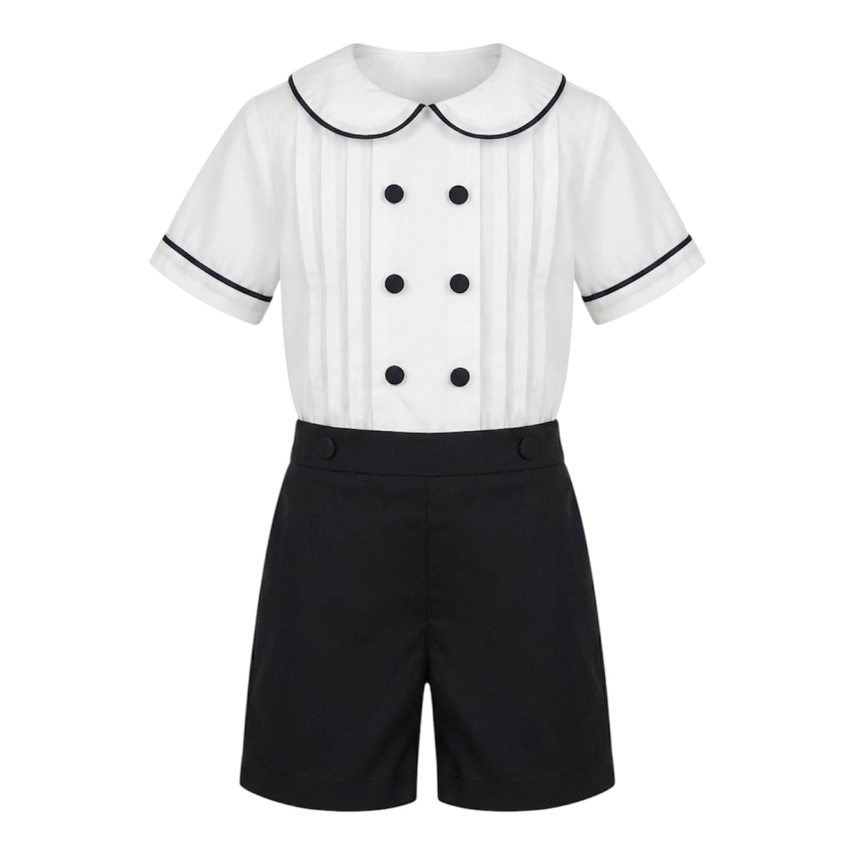Black Shorts Set