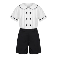 Black Shorts Set