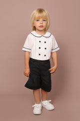 Black Shorts Set