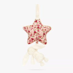Blossom Cream Bunny 'Berry" Musical Pull