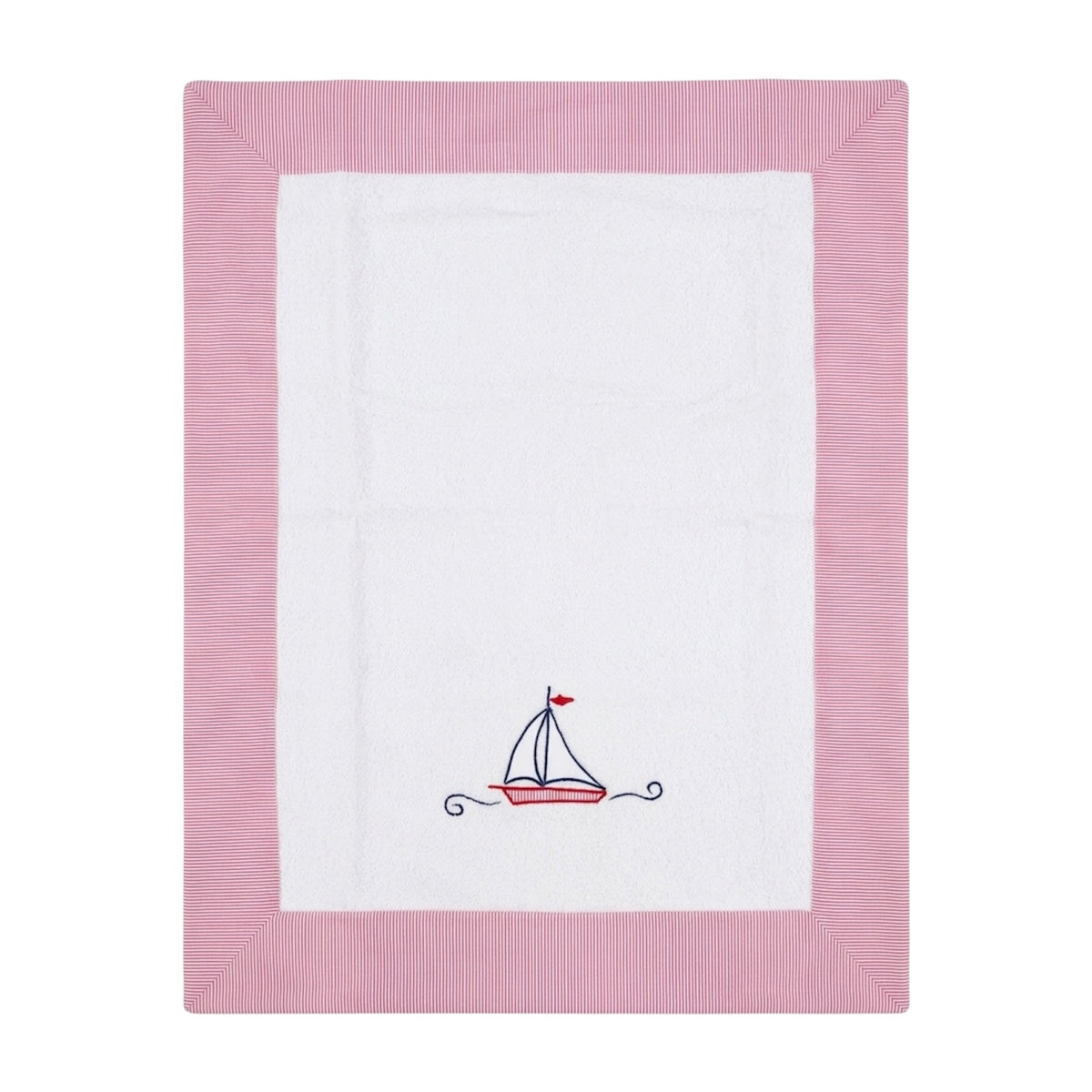 Boat Towel Red Stripes
