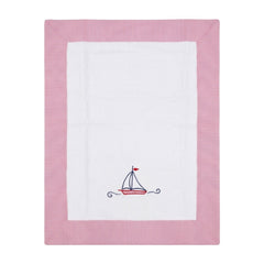 Boat Towel Red Stripes