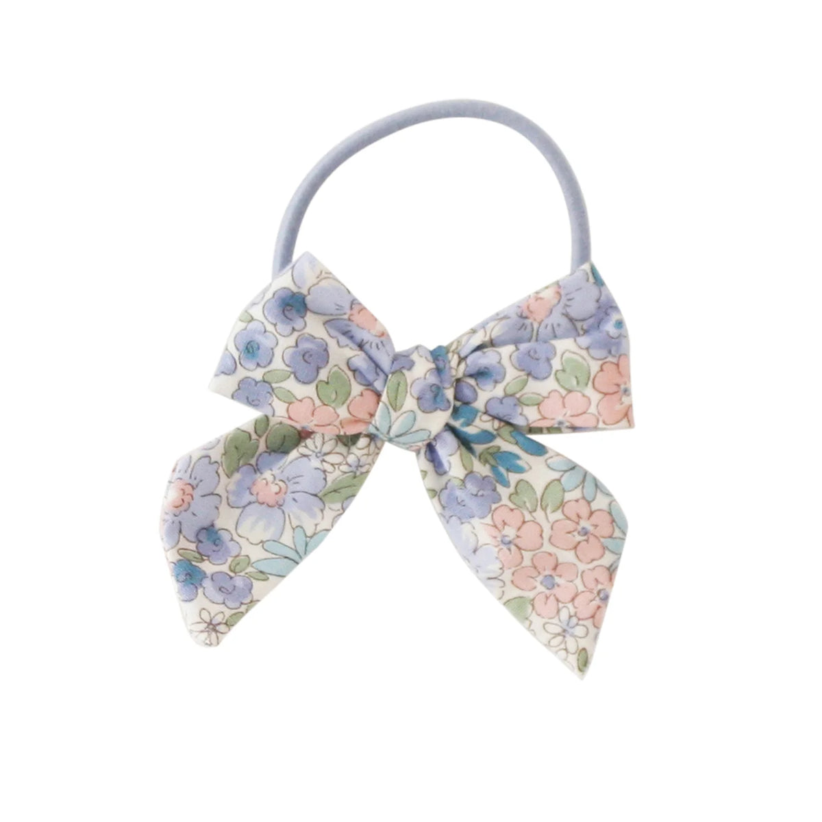 Bow Hair Tie Set Lilly Blue