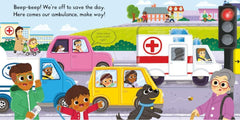 Busy Ambulance - A Push, Pull, Slide Book