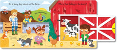 Busy Farm - A Push, Pull, Slide Book