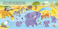 Busy Safari - A Push, Pull, Slide Book