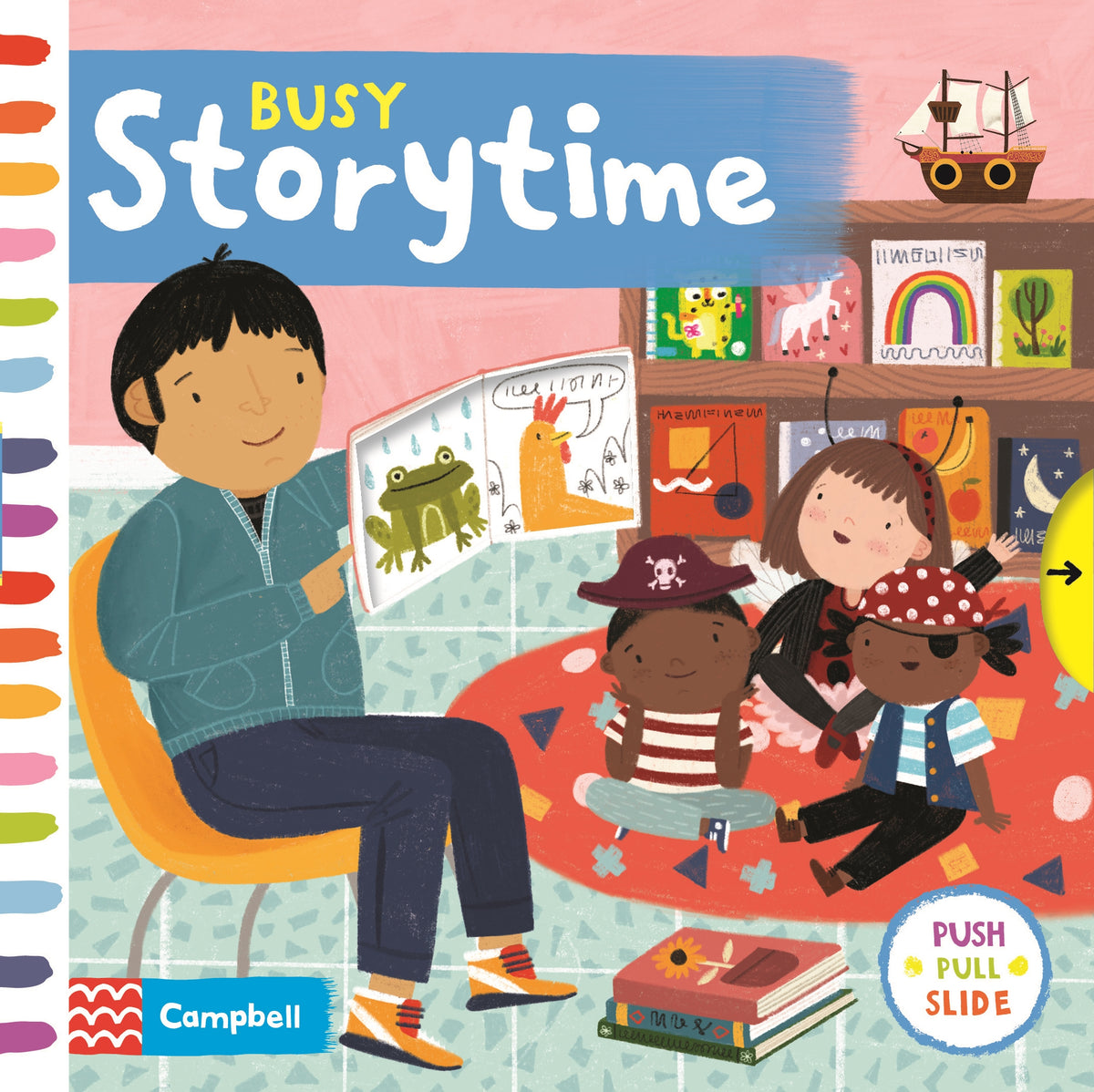Busy Storytime - A Push, Pull, Slide Book