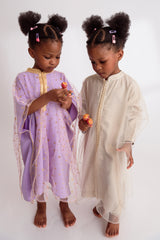 Caftan Tulle Beige