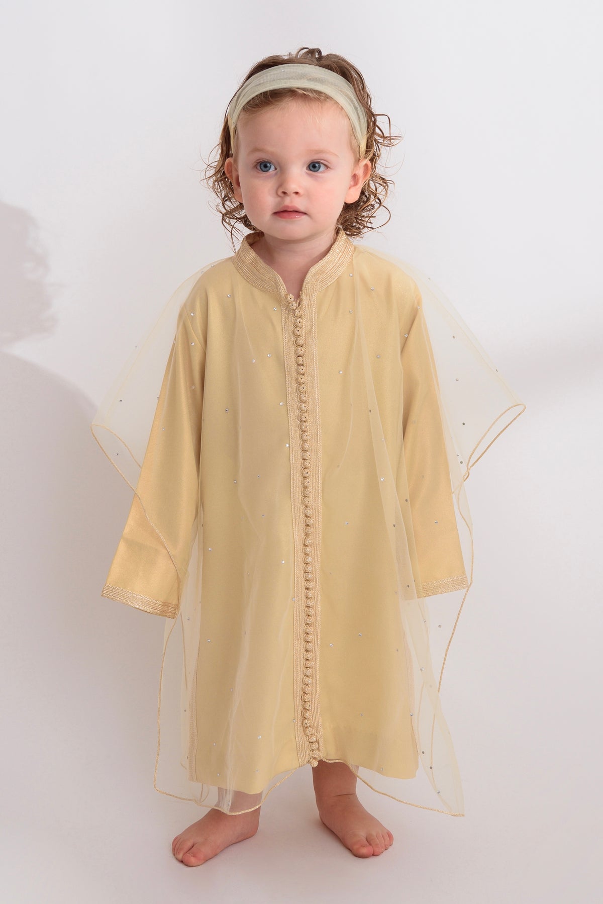 Caftan Tulle Yellow