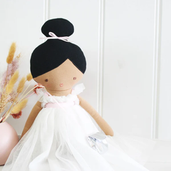 Charlotte Plush Doll Ivory