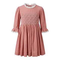 Coral Pearl Smock