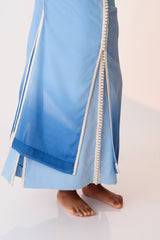 Croissant Caftan Blue