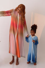 Croissant Caftan Blue