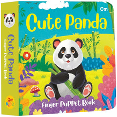 Cute Panda Finger Puppet Book