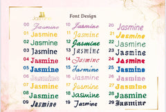 Personalized Embroidery per Piece