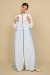 Couture Collection | White Blue Tulle