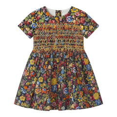 Yellow Green Wildflower Liberty Dress