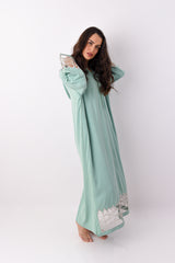 Mosaic Design Kaftan - Green