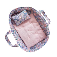 Doll Carrier Set Lilly Blue with Doll
