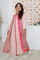 Daily Collection | Pink Tweed Caftan
