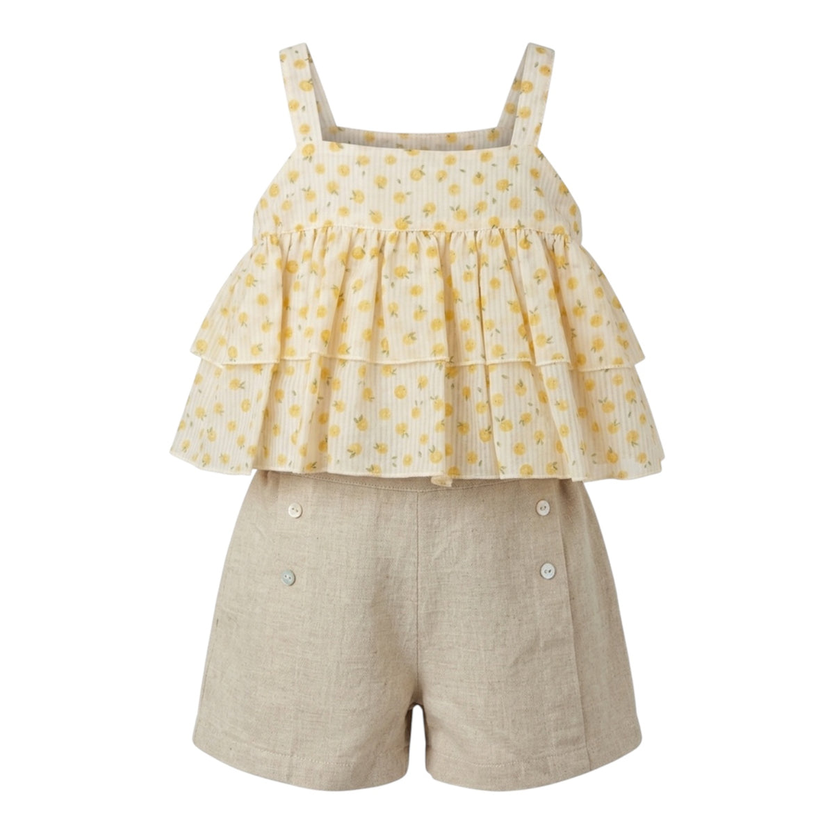 Fruity Blouse & Short Set