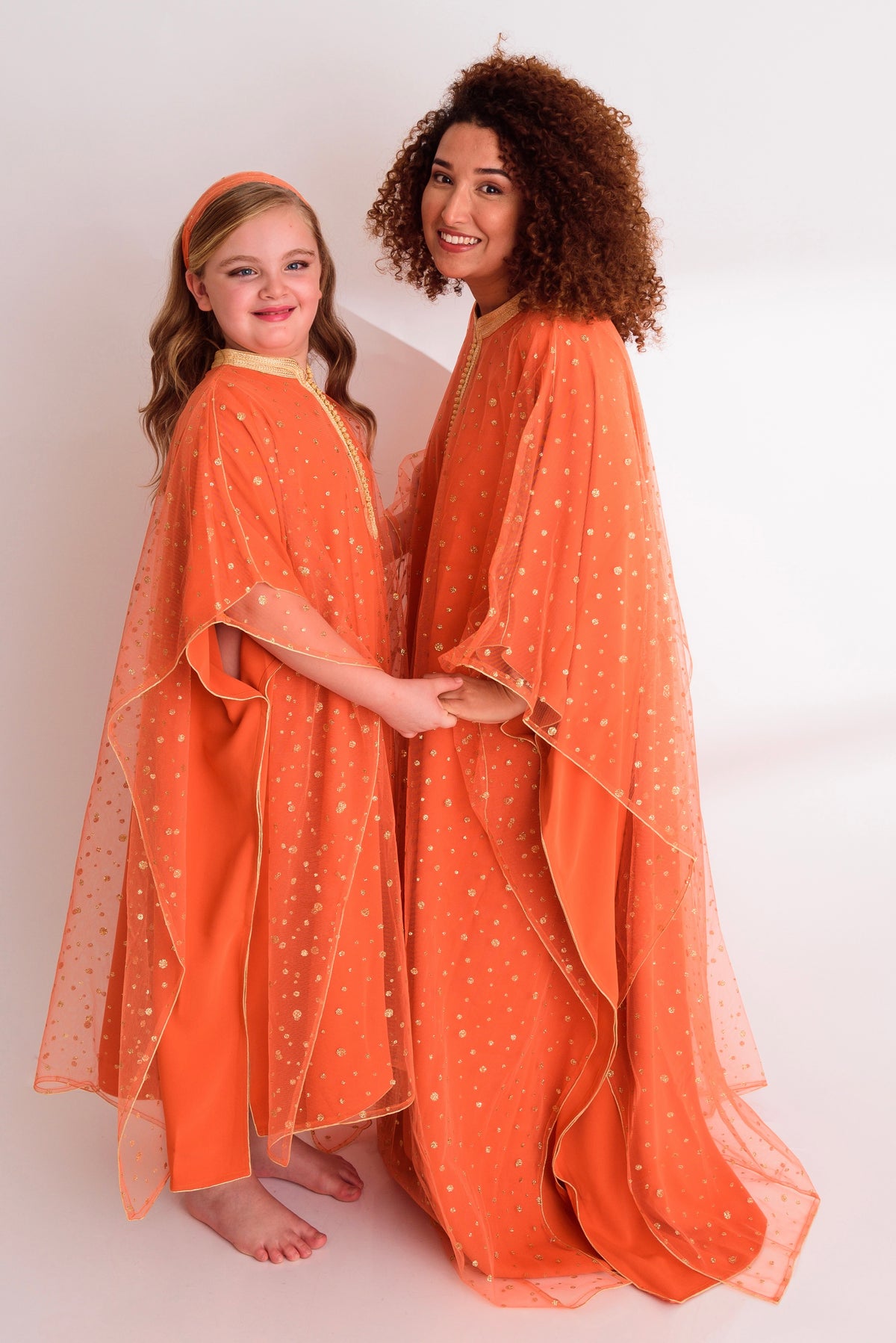 Caftan Tulle Orange