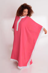 Gandoura Dentelle - Rose