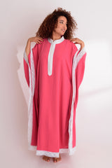 Gandoura Dentelle - Rose