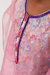 Glittered Purple Sefifa with Tulle- Disney Small