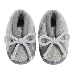 Gray Merino Wool Booties