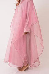 Silk Caftan Plum