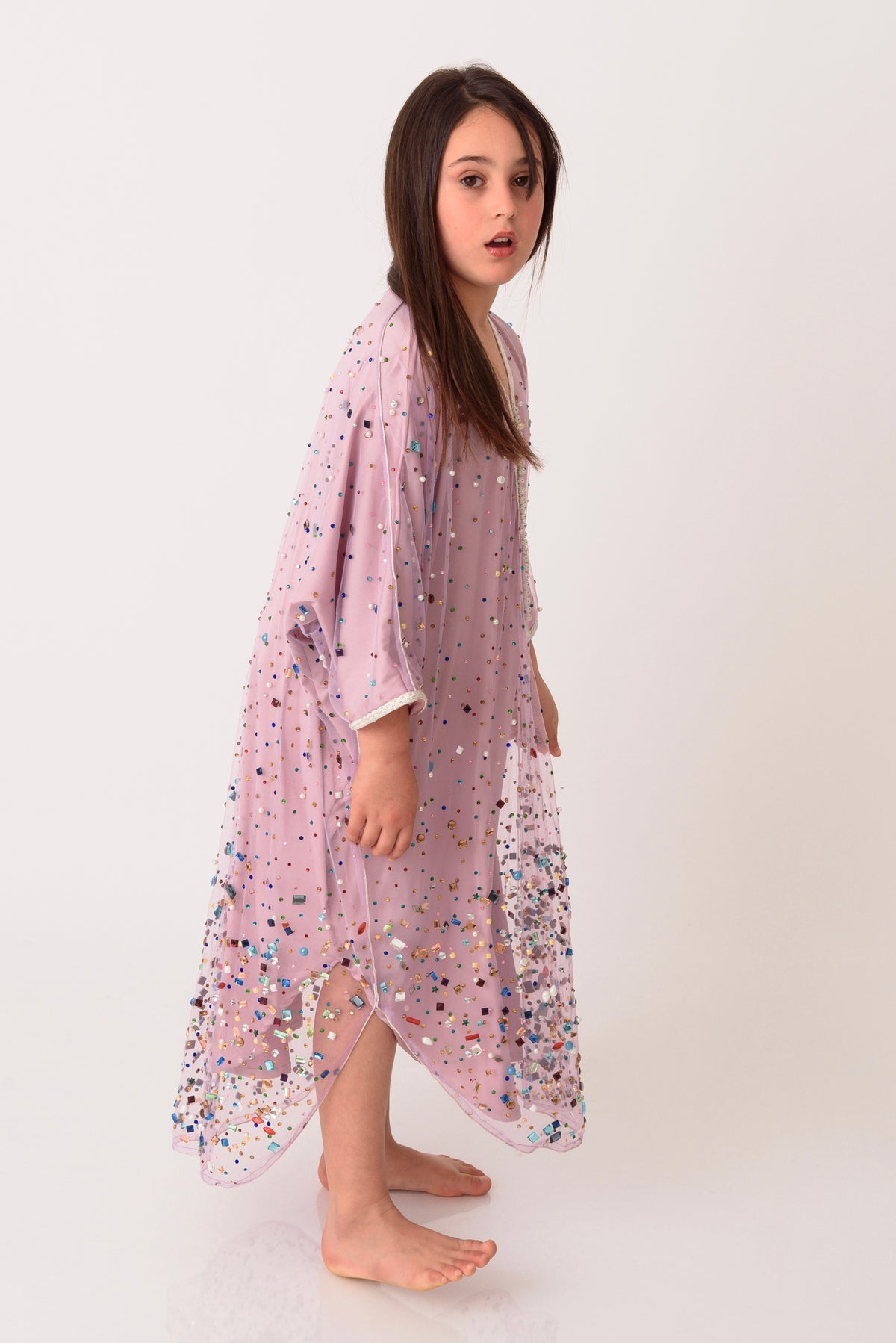 Pearl Design Caftan - Purple